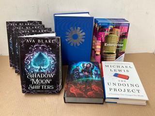 QTY OF ASSORTED BOOKS TO INCLUDE SHADOW MOON SHIFTER BY AVA BLAKE: LOCATION - B20