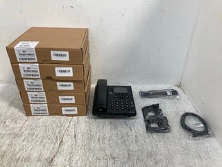 6 X VVX 250 DESKTOP PHONE: LOCATION - B 9