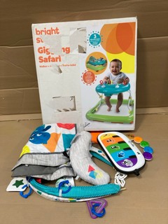 BRIGHT STARTS GIGGLING SAFARI BABY WALKER TO INCLUDE SOFT PLAY MAT: LOCATION - B 6