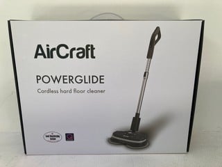 AIRCRAFT POWERGLIDE CORDLESS HARD FLOOR CLEANER - RRP: £ 209.00: LOCATION - FRONT BOOTH