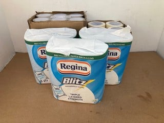 QTY OF BROWN TAPES TO INCLUDE QTY OF TOWELS TO INCLUDE REGINA TRIPLE LAYERED STRENGTH: LOCATION - C 11