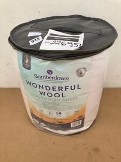 SLUMBERDOWN WONDERFUL WOOL HEAVYWEIGHT DUVET - SIZE: DOUBLE: LOCATION - C 11