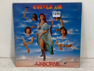 AN ORIGINAL VINYL LP RECORD: CURVED AIR - AIRBORNE: LOCATION - BR1