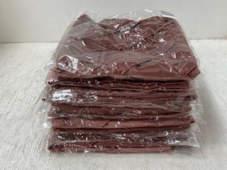 10 X DIAMOND STYLE CUSHION COVERS IN ROSE PINK - COMBINED RRP £300: LOCATION - CR7