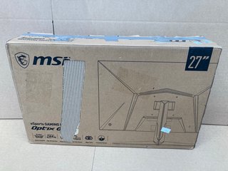 MSI ESPORTS GAMING MONITOR MODEL: OPTIX G271 RRP £199: LOCATION - BR1