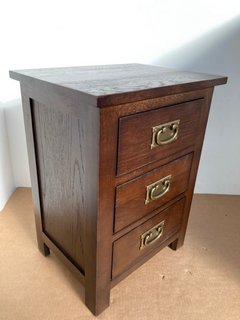 KEMPAS OAK BEDSIDE TABLE: LOCATION - BR2