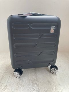 SA PRODUCTIONS CABIN LUGGAGE IN BLACK: LOCATION - BR3