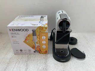 2 X ASSORTED ITEMS TO INCLUDE KENWOOD TRIBLADE HAND BLENDER: LOCATION - BR5