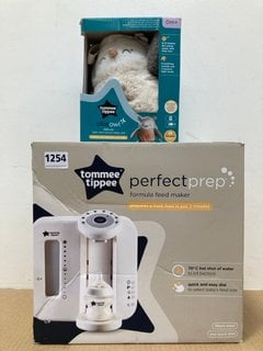 TOMMEE TIPPEE OLLI OWL SLEEP AID TO INCLUDE TOMMEE TIPPEE YOUR DREAM MAKER -FORMULA FEED MAKER: LOCATION - B7