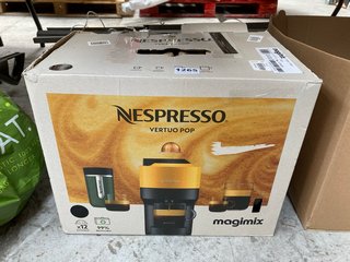 NESPRESSO VERTUO POP COFFEE MACHINE IN BLACK MODEL 11729-UK: LOCATION - B7