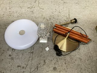 QTY OF ASSORTED ITEMS TO INCLUDE KARTELL RECHARGEABLE LAMP: LOCATION - B7