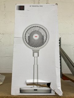 JOHN LEWIS & PARTNERS 10'' PEDESTAL FAN: LOCATION - BR10