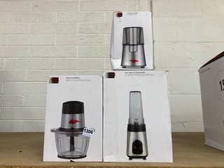 3 X ASSORTED JOHN LEWIS & PARTNERS HOUSEHOLD ITEMS TO INCLUDE COFFEE GRINDER IN STAINLESS STEEL: LOCATION - BR11