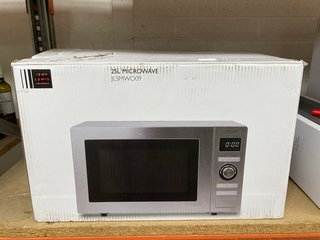 JOHN LEWIS & PARTNERS 25L MICROWAVE IN SILVER MODEL: JLSMWO09: LOCATION - BR12