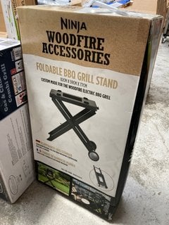 NINJA WOODFIRE FOLDING BBQ GRILL STAND RRP £159.99: LOCATION - B1