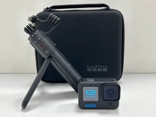 GOPRO HERO 12 BLACK CREATOR EDITION ACTION CAMERA: MODEL NO CPST1 (WITH CASE & ALL ACCESSORIES) [JPTM121825] THIS PRODUCT IS FULLY FUNCTIONAL AND IS PART OF OUR PREMIUM TECH AND ELECTRONICS RANGE