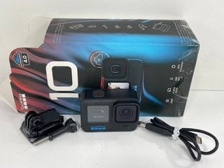 GOPRO HERO 10 ACTION CAMERA (WITH BOX, CASE, BATTERY, CHARGER CABLE & PICTURED ACCESSORIES) [JPTM121682] THIS PRODUCT IS FULLY FUNCTIONAL AND IS PART OF OUR PREMIUM TECH AND ELECTRONICS RANGE