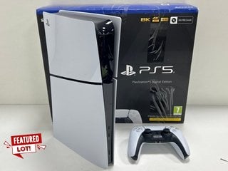 SONY PLAYSTATION 5 DIGITAL EDITION 1TB GAMES CONSOLE: MODEL NO CFI-2016 B01Y (WITH BOX & ALL ACCESSORIES) [JPTM121474] THIS PRODUCT IS FULLY FUNCTIONAL AND IS PART OF OUR PREMIUM TECH AND ELECTRONICS