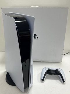 SONY PLAYSTATION 5 825GB GAMES CONSOLE: MODEL NO CFI-1216A (WITH BOX & ALL ACCESSORIES, MINOR COSMETIC IMPERFECTIONS) [JPTM121800] THIS PRODUCT IS FULLY FUNCTIONAL AND IS PART OF OUR PREMIUM TECH AND