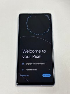 GOOGLE PIXEL 7A 5G 128 GB SMARTPHONE (ORIGINAL RRP - £349) IN SEA BLUE: MODEL NO GHL1X (WITH CHARGER CABLE) [JPTM121548] THIS PRODUCT IS FULLY FUNCTIONAL AND IS PART OF OUR PREMIUM TECH AND ELECTRONI