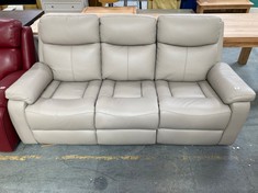 LA-Z-BOY 3 SEATER DAYTONA SOFA IN OYSTER GREY