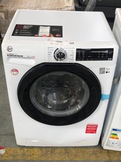 HOOVER FREESTANDING WASHING MACHINE 9KG 1400 RPM IN WHITE - MODEL NO. H3WPS496TAMB6-80 - RRP £329