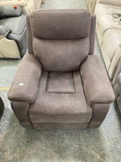 LA-Z-BOY 1 SEATER PARKER CHAIR IN ALTARA GRAPHITE