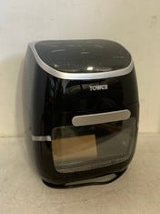 TOWER 11L 5-IN-1 DIGITAL AIR FRYER OVEN WITH ROTISSERIE - BLACK - RRP £120