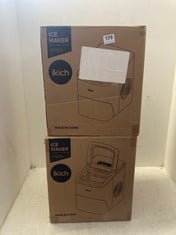 2 X IKICH ICE MAKER MACHINE - CP173A