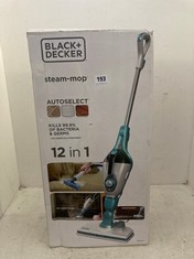 BLACK+DECKER STEAM-MOP MODEL NO.: FSMH1321J