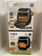 TOWER VORTX 11 LITRE 5-IN-1 DIGITAL AIR FRYER OVEN TO INCLUDE TOWER XPRESS PRO 5-IN-1 AIR FRYER OVEN