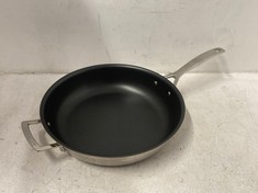 LE CREUSET 30CM STAINLESS STEEL NON-STICK FRYING PAN - RRP £195