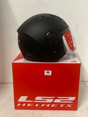 LS2 OF616 AIRFLOW II SOLID HELMET IN MATT BLACK - SIZE M