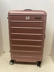 SAMSONITE MEDIUM HARD SHELL SUITCASE - GLOSS BLUSH PINK