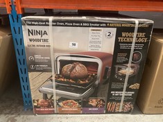 NINJA WOODFIRE ELECTRIC OUTDOOR OVEN - RED - RRP £350