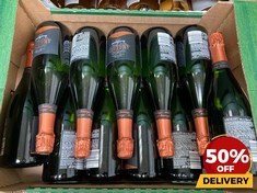 12 X BOTTLES OF METODO TRADICIONAL CAVA AMORANY CUVEE ESPECIAL BRUT 75CL (18+ ONLY) (COLLECTION DAYS MONDAY 19TH - WEDNESDAY 21ST AUGUST)