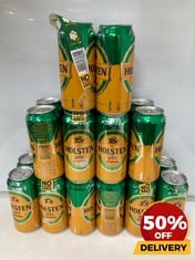 6 X PACKS OF 4 440ML HOLSTEN PILS PREMIUM LAGER BBE: 01/25 (18+ ONLY) (COLLECTION DAYS MONDAY 19TH - WEDNESDAY 21ST AUGUST)