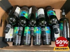 12 X BOTTLES OF ASSORTED WHITE WINE TO INCLUDE GRAN RESERVA 2022 SAUVIGNON BLANC DRY WHITE WINE 75CL (18+ ONLY) (COLLECTION DAYS MONDAY 19TH - WEDNESDAY 21ST AUGUST)