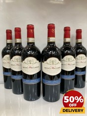 6 X BOTTLES OF CASATO DEI MEDICI RICCAEDI 2021 ITALIA CHIANTI COLLI SENESI DRY RED WINE 13% 75CL (18+ ONLY) (COLLECTION DAYS MONDAY 19TH - WEDNESDAY 21ST AUGUST)