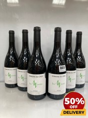 6 X BOTTLES OF DOMAINE DU CRES LES 4 VENTS FITOU RED WINE 13.5% 75CL (18+ ONLY) (COLLECTION DAYS MONDAY 19TH - WEDNESDAY 21ST AUGUST)