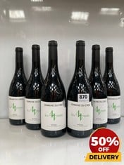 6 X BOTTLES OF DOMAINE DU CRES LES 4 VENTS FITOU RED WINE 13.5% 75CL (18+ ONLY) (COLLECTION DAYS MONDAY 19TH - WEDNESDAY 21ST AUGUST)