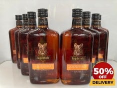 8 X BOTTLES OF JAGDSTOLZ KRAUTERLIKOR GOODSHOT LIMITED EDITION 38% 70CL (18+ ONLY) (COLLECTION DAYS MONDAY 19TH - WEDNESDAY 21ST AUGUST)