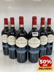 6 X BOTTLES OF CASATO DEI MEDICI RICCARDI 2021 ITALA CHIANTI COLLI SENESI DRY RED WINE 13% 75CL (18+ ONLY) (COLLECTION DAYS MONDAY 19TH - WEDNESDAY 21ST AUGUST)