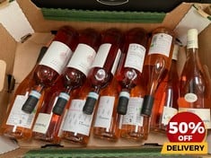 12 X BOTTLES OD ASSORTED ROSE WINE TO INCLUDE COLLIN BOURISSET COTEAUX BOURGUIGNONS 2022 DRY ROSE WINE 75CL (18+ ONLY) (COLLECTION DAYS MONDAY 19TH - WEDNESDAY 21ST AUGUST)