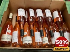 12 X BOTTLES OF ASSORTED ROSE WINE TO INCLUDE VIN D'ESPAGNE GRENACHE 2022 DRY ROSE WINE 75CL (18+ ONLY) (COLLECTION DAYS MONDAY 19TH - WEDNESDAY 21ST AUGUST)