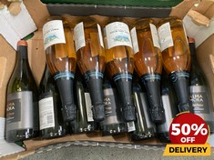 12 X BOTTLES OF ASSORTED WINE TO INCLUDE HAWKES BAY NEW ZEALAND PINOT GRIS BLUSH 2022 BRUT SPARKLING WINE 75CL (18+ ONLY) (COLLECTION DAYS MONDAY 19TH - WEDNESDAY 21ST AUGUST)