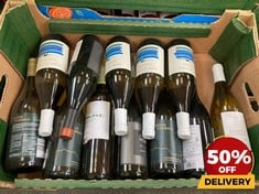 12X BOTTLES OF ASSORTED WINE TO INCLUDE TERRE DI CHIETI PASSERINA 2022 DRY WHITE WINE 75CL (18+ ONLY) (COLLECTION DAYS MONDAY 19TH - WEDNESDAY 21ST AUGUST)