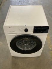 HISENSE FREESTANDING WASHING MACHINE IN WHITE - MODEL NO. WFGE90141VM - RRP £320