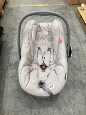 BEBECAR CHILD CAR SAFETY SEAT IN GREY