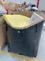 PALLET OF ASSORTED ITEMS TO INCLUDE 70 X 140CM FOAM COT MATTRESS (KERBSIDE PALLET DELIVERY)